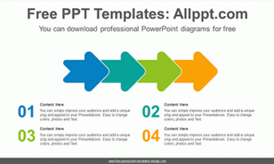 Overlapping-rounded-arrow-PowerPoint-Diagram-Template-list-image