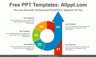 Rotation-rising-arrow-PowerPoint-Diagram-Template-list-image