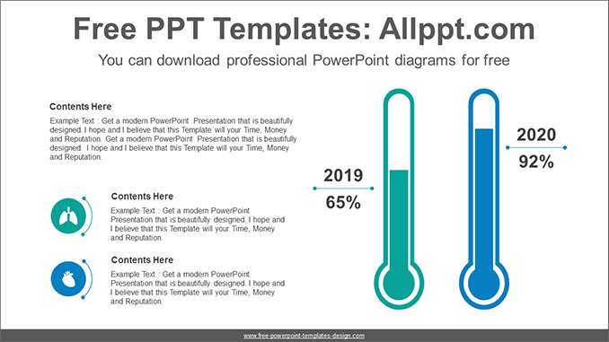 Thermometer Chart Powerpoint Diagram Template Thermometer Chart Powerpoint Diagram Template