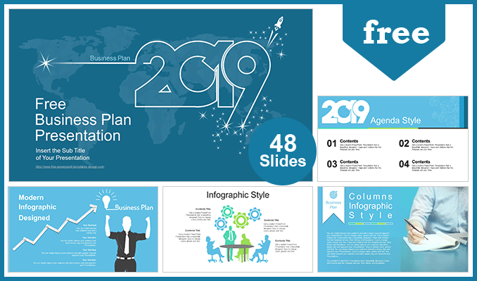 2019 Business Plan Powerpoint Templates For Free