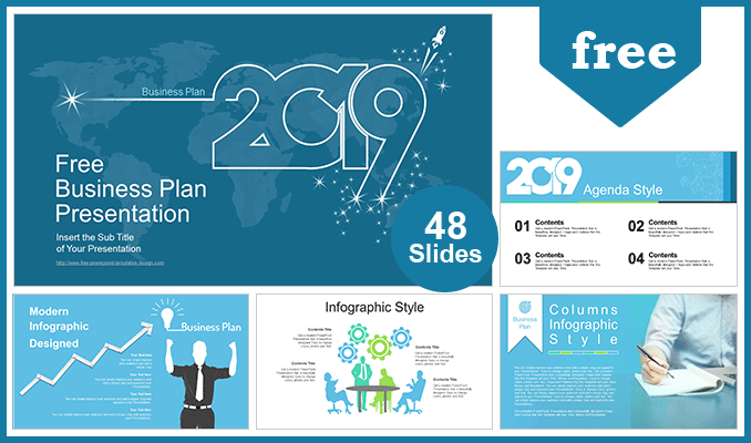 Business Plan Powerpoint Template Free Download from www.free-powerpoint-templates-design.com