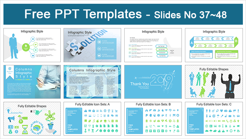 Business Plan Template Ppt from www.free-powerpoint-templates-design.com