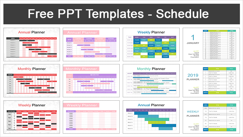 2019 Business Planner PowerPoint Templates Screenshot (1)