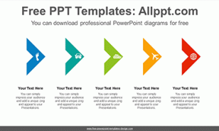 Chevron arrows align-PowerPoint-Diagram-Template-list-image