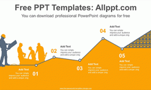 Construction-rising-chart-PowerPoint-Diagram-Template-list-image