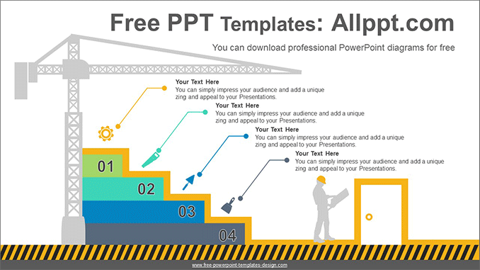 Crane-banner-stairs-PowerPoint-Diagram-Template-post-image