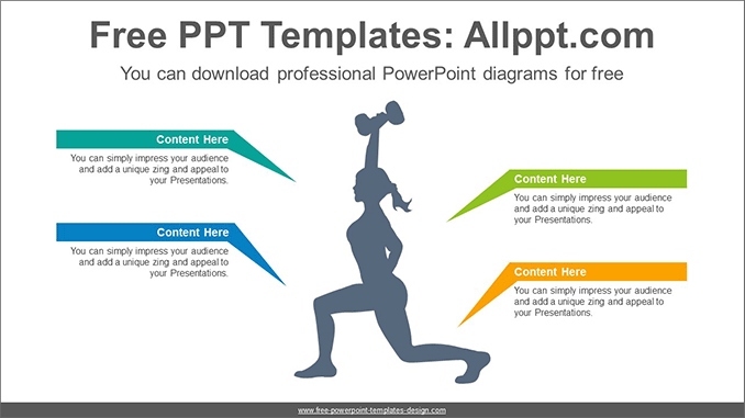 Dumbbell-woman-PowerPoint-Diagram-Template-post-image