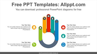 Five-fingers-PowerPoint-Diagram-Template-list-image