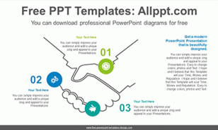 Handshake-line-PowerPoint-Diagram-Template-list-image