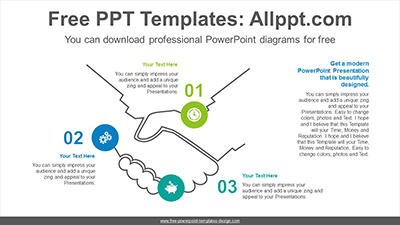 Handshake-line-PowerPoint-Diagram-Template-list-image