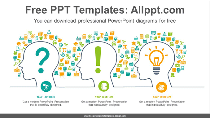 Human-thought-flow-PowerPoint-Diagram-Template-post-image
