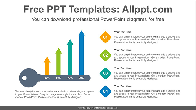 Key-shape-bar-chart-PowerPoint-Diagram-Template-post-image