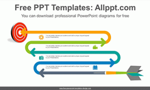 Targeting-curved-arrow-PowerPoint-Diagram-Template-list-image