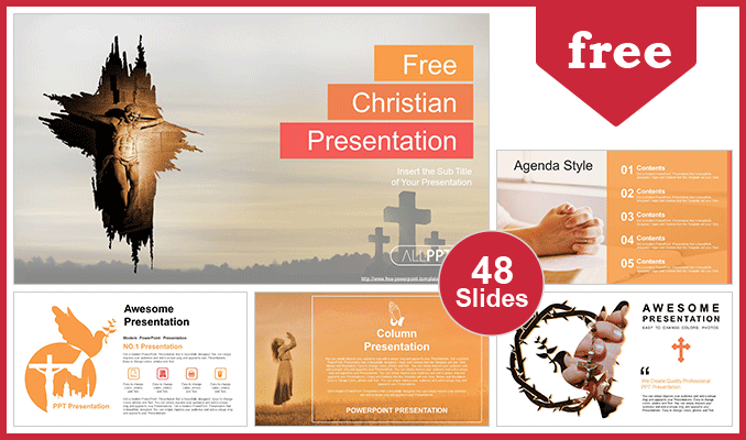 Crucifixion Of Jesus Christ Powerpoint Templates For Free