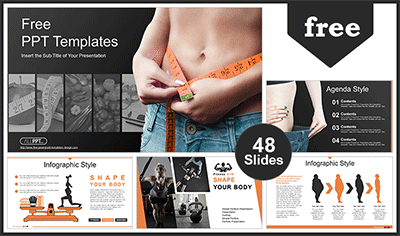 Diet-Fitness-Sports-Concept-PowerPoint-Templates-List