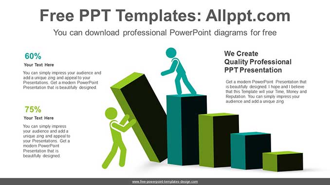 3D Square Pillar PowerPoint Diagram-post image