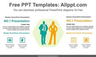 Business People PowerPoint Diagram-list image