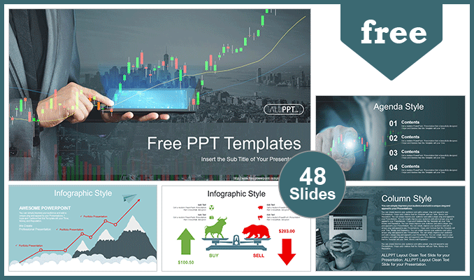 Economical Stock Market Powerpoint Templates For Free