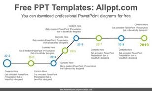 Horizontal point PowerPoint Diagram-list-image