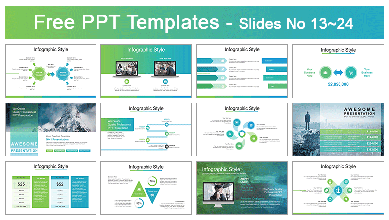 Leader For Success Powerpoint Templates For Free