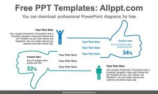 Thumb Up-Down PowerPoint Diagram-list image