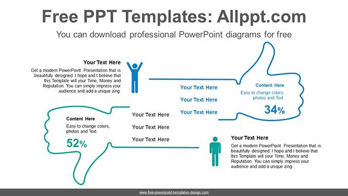 Thumb Up-Down PowerPoint Diagram-post image