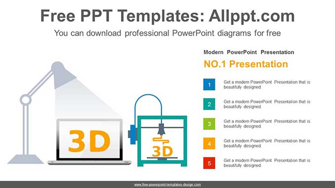 3D Printers PowerPoint Diagram-post image