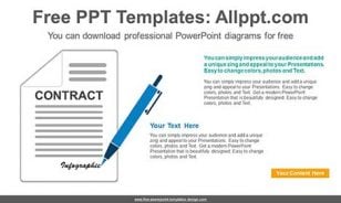Business Contract PowerPoint Diagram-list image