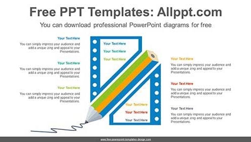 Card Sales Slip PowerPoint Diagram-list image