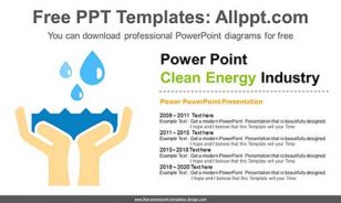 Clean water PowerPoint Diagram-list image