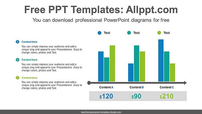 Clustered Bar Chart PowerPoint Diagram-post image