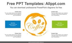 Coffee Bean PowerPoint Diagram Template-list image