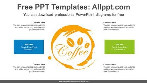 Coffee Bean PowerPoint Diagram Template-list image