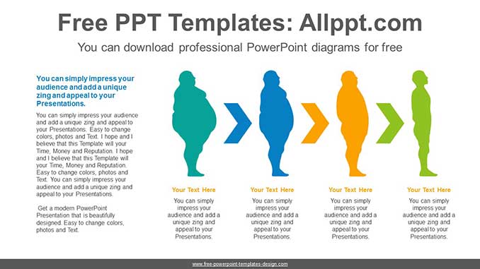 Diet Weight Change PPT Diagram-post image