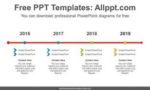 Dots Point Arrow PowerPoint Diagram-list image