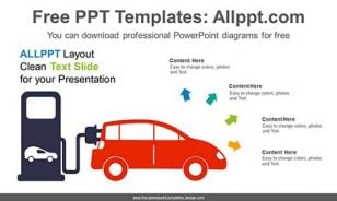Electric Vehicle Charging PowerPoint Diagram-list image