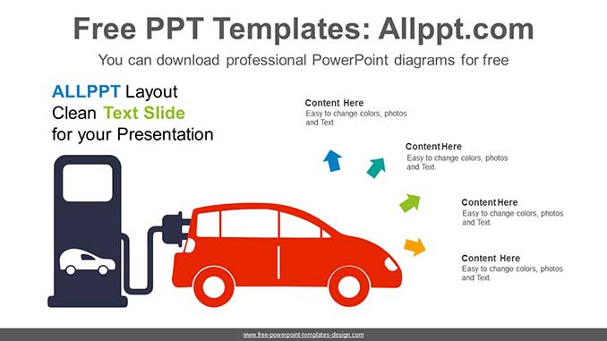 Electric Vehicle Charging PowerPoint Diagram-post image