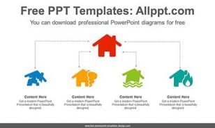 House Icon PowerPoint Diagram Template-list image