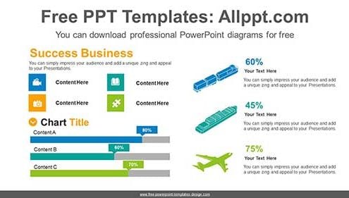 Icons Bar Chart PowerPoint Diagram-list image