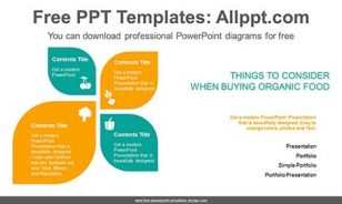 Petals Banner PowerPoint Diagram Template-list image