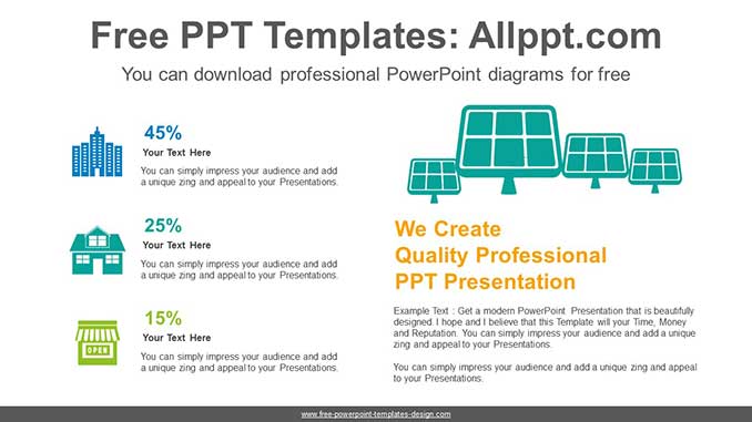 Solar Energy Powerpoint Diagram For Free