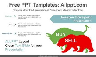 Stock Trading PowerPoint Diagram-list image