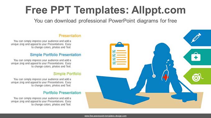 Telemedicine check PowerPoint Diagram-post image