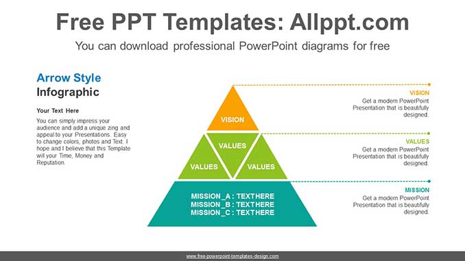 Three Stages Pyramid PowerPoint Diagram-post image