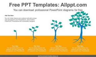 Tree Growth PowerPoint Diagram-list image