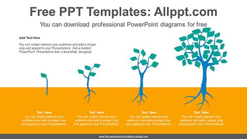 Tree Growth PowerPoint Diagram-list image