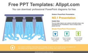 Water Power Energy PowerPoint Diagram-list image