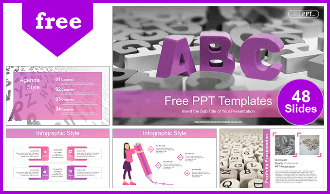 ABC-Alphabet-Blocks-PowerPoint-Templates-Posting