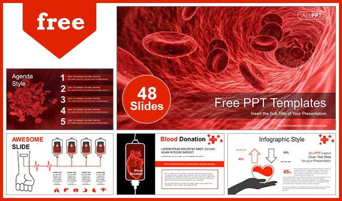 Blood Donation Powerpoint Templates For Free