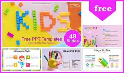 Kids-Alphabet-Blocks-PowerPoint-Templates-list